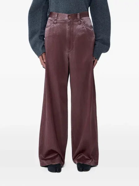 Blugi Issey Miyake cu picior lat maro