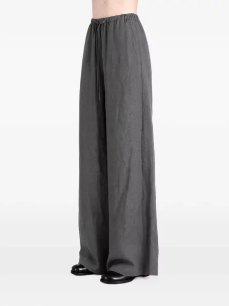 Pantaloni Amomento cu cordon gri