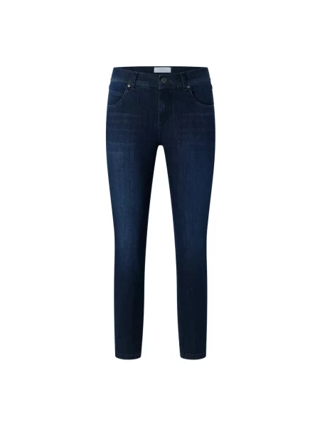 Jeansy o kroju slim fit z mieszanki bawełny model ORNELLA SPORTY' Angels niebieskie