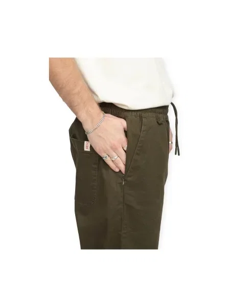 Pantaloni Revolution casual verde
