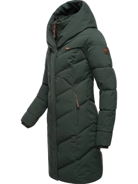Ragwear Zimski plašč Natalka temno zelena