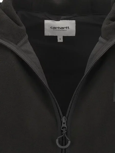 Geacă Carhartt Wip cu glugă negru