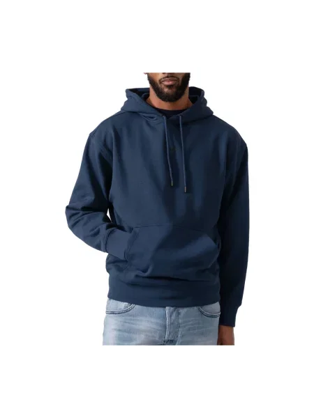 Bluza z kapturem Boss z kapturem niebieska
