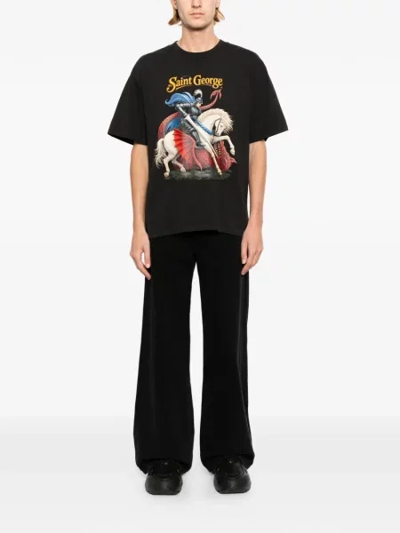 Tricou Melt cu imagine negru