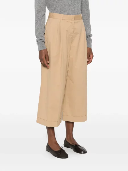 Pantaloni culottes The Row plisate