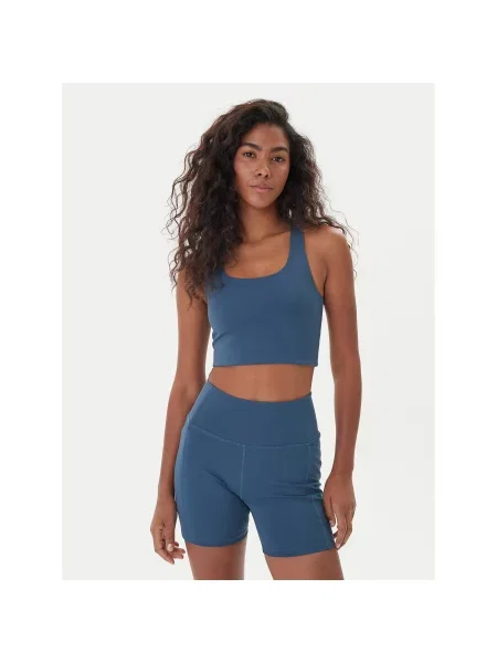 Girlfriend Collective Sportski grudnjak Paloma tamnoplava