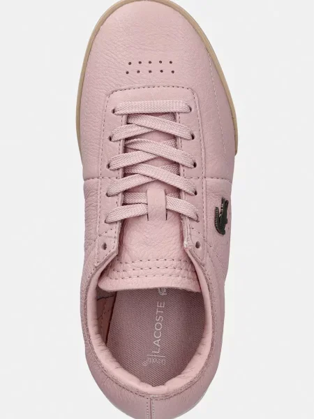 Кожаные кроссовки Lacoste