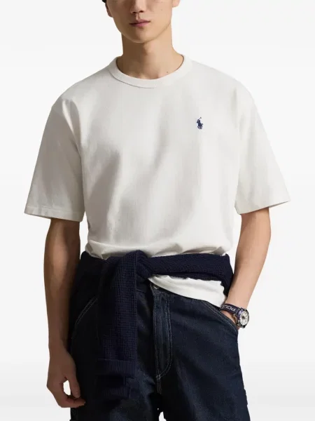 Ριγέ δερμάτινος κάλτσες Polo Ralph Lauren με κορδόνι μαύρο