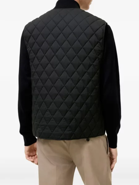 Matlasat vestă Burberry verde