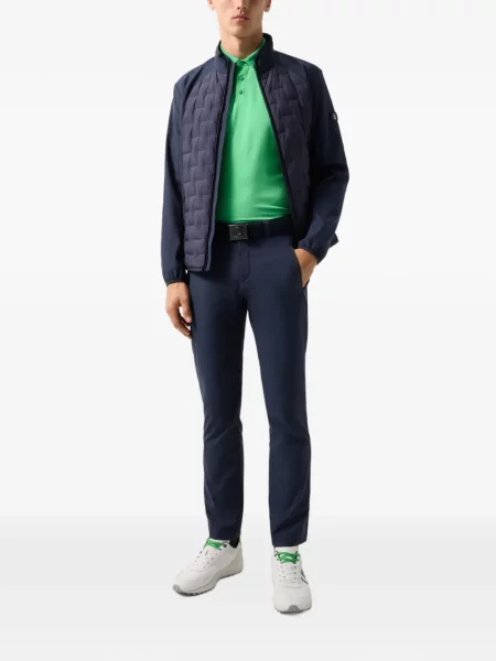 Tricou polo Bogner cu dungi verde