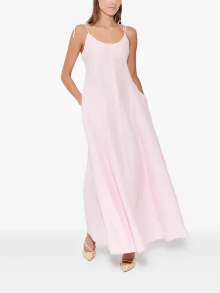 Rochie maxi Rosie Assoulin de costum roz