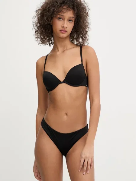 Calvin Klein Plavková podprsenka černá