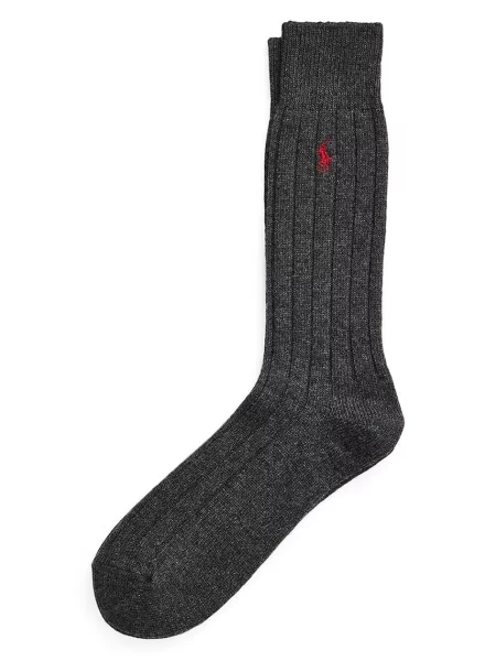 Nogavice z dodatkom volne Polo Ralph Lauren siva