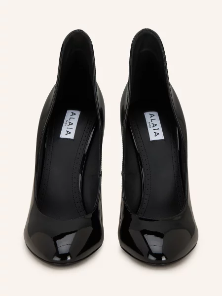Alaïa Czółenka Lakierowane schwarz czarna