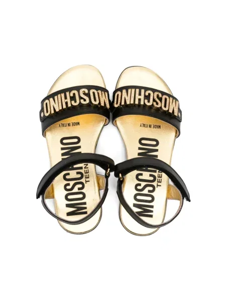 Sandały dziecięce Moschino czarne