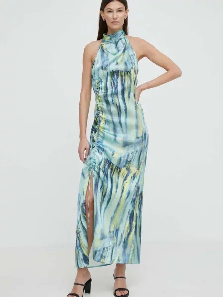 Gestuz rochie maxi evazati