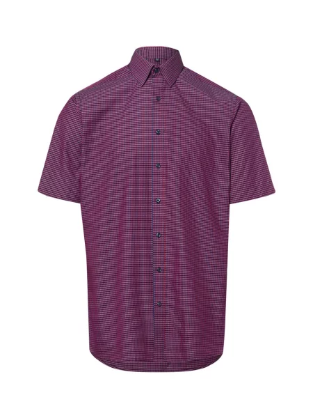 Finshley & Harding koszulka z krótkim rękawem Mężczyźni Modern Fit 38 czerwony