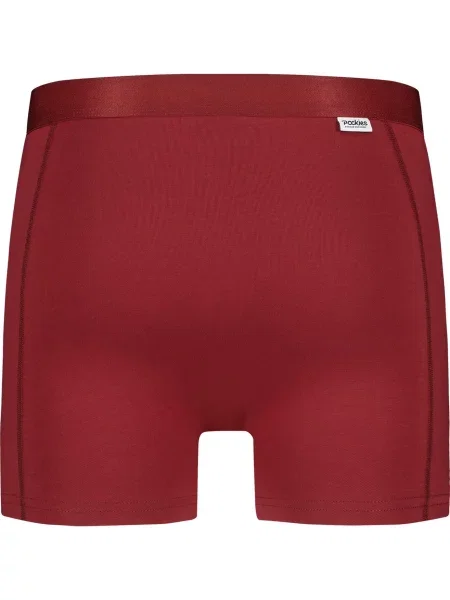 Pockies Boxeralsók sötétvörös