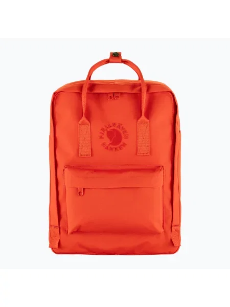 Olcsóbban. Fjällräven Re-Kanken 16 l láng nappali hátizsák. Méret: 16 l narancssárga