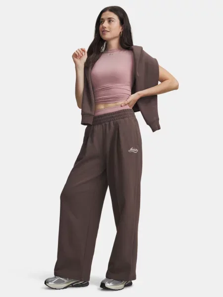 Sportske hlače Under Armour smeđa