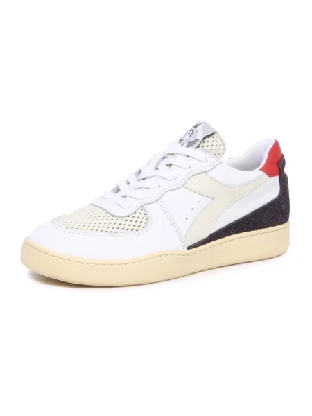 Sneakersy Diadora skórzane białe