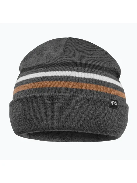 Férfi téli sapka ThirtyTwo 32 Stripe Beanie katonai. Méret: OS szürke