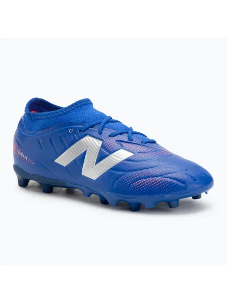 Ghete de fotbal pentru copii New Balance Tekela Team Low JR FG albastru