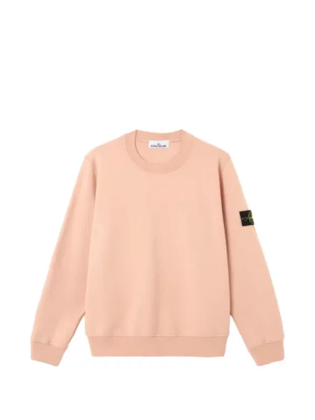 Fleecová mikina Stone Island ružová