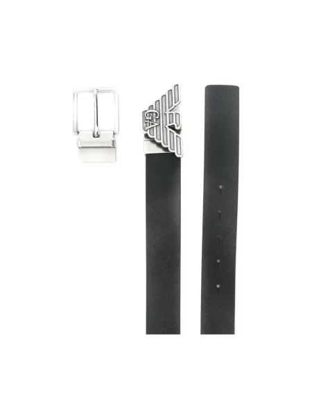 Emporio Armani Pasek czarny