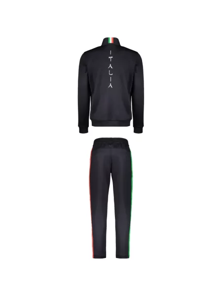 Σετ φόρμας Ea7 Emporio Armani με σχέδιο μαύρο