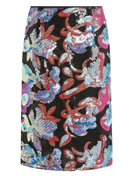 Spódnica midi 16arlington do kolan czarna