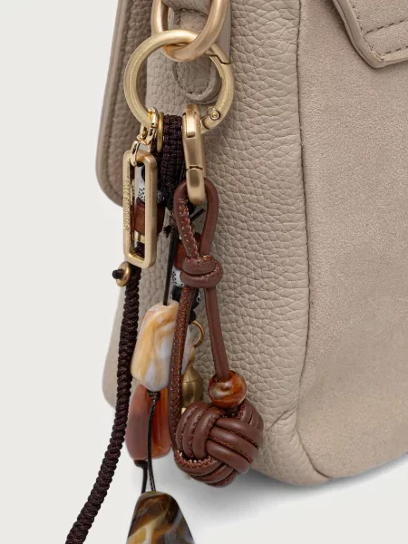 Замшевая сумка через плечо Valentino Bags