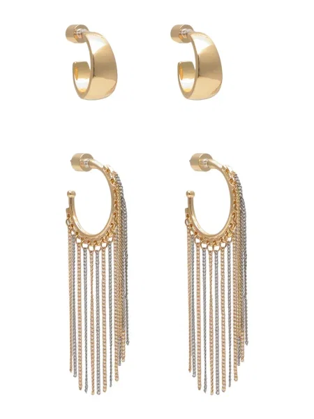 Pull&Bear Cercei auriu