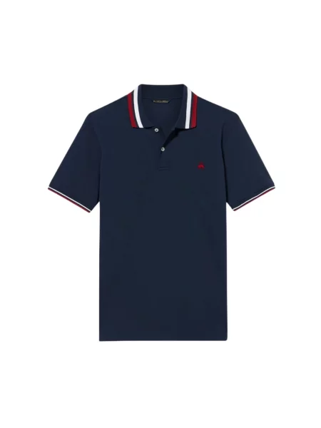 Koszulka polo Brooks Brothers niebieska