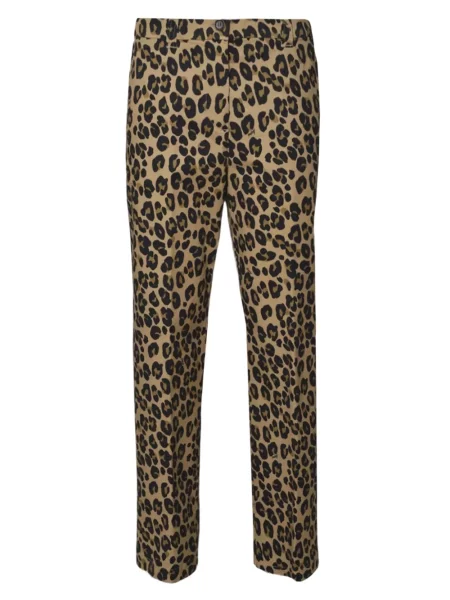 Pantaloni Aspesi cu imagine cu model leopard