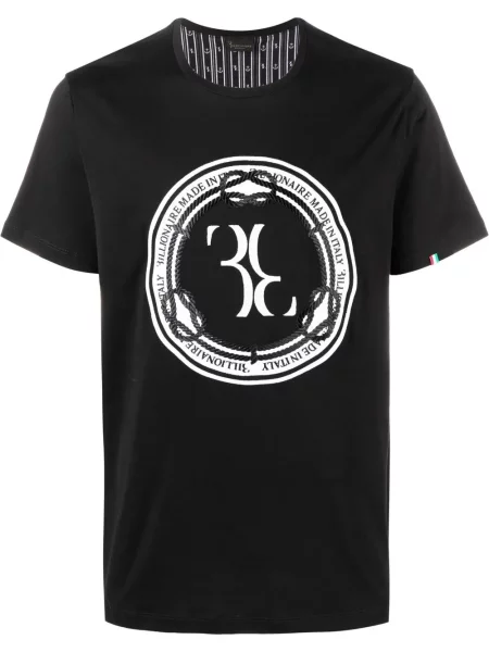 Tricou Billionaire cu imagine negru
