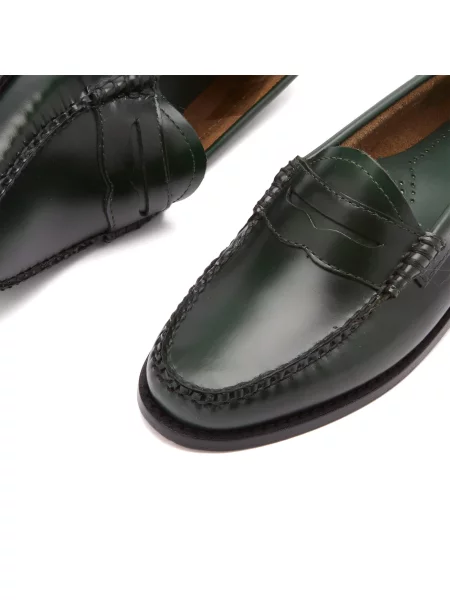Loafersy Bass Weejuns zielone
