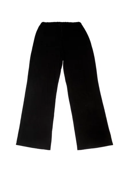 Pantaloni On/off Essentials din bambus negru