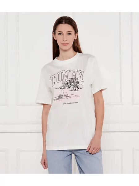 Tommy Jeans Póló TONAL TROPICS