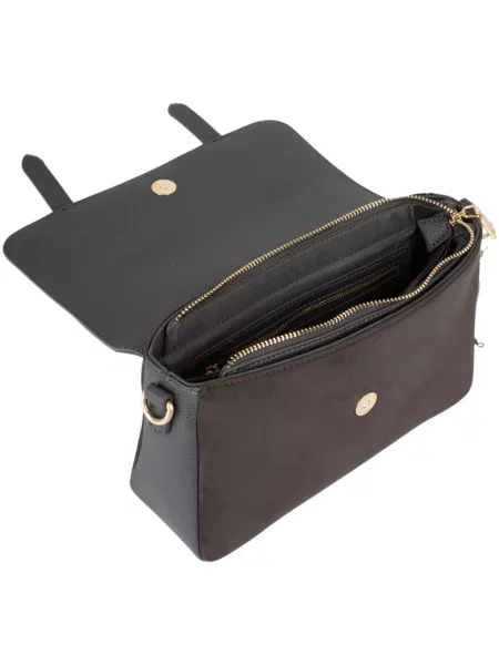 Crossbody kabelka Valentino sivá