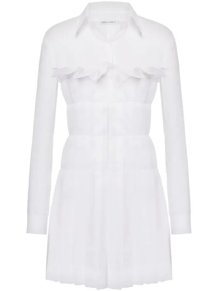 Rochie Alberta Ferretti drapată alb