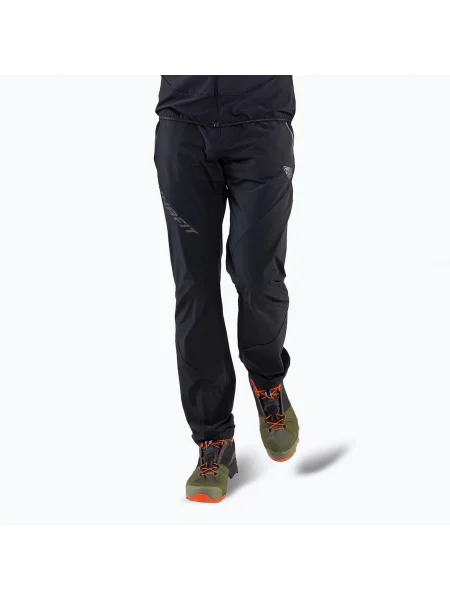 Pantaloni de trekking pentru bărbați DYNAFIT Transalper Light Dynastretch black out negru