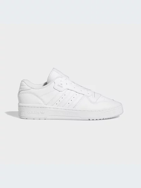 Кожаные кроссовки Adidas белые