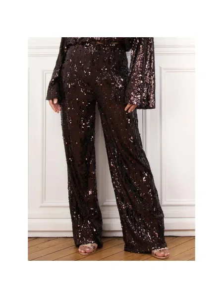 Pantaloni La Modeuse maro