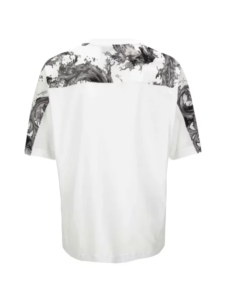 Grafic tricou Versace Jeans Couture alb