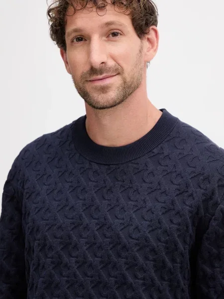 Calvin Klein Jeans sweter granatowy
