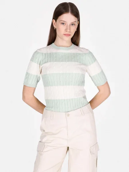 Футболки і поло Colin’s комбінований верх зелений