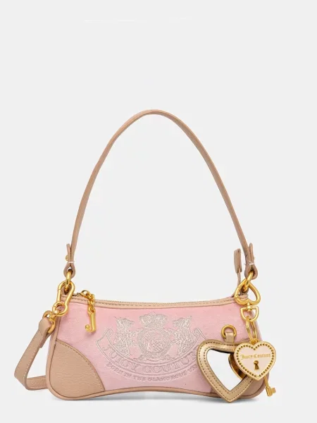 Juicy Couture crossbody torbica DAYDREAMER roza