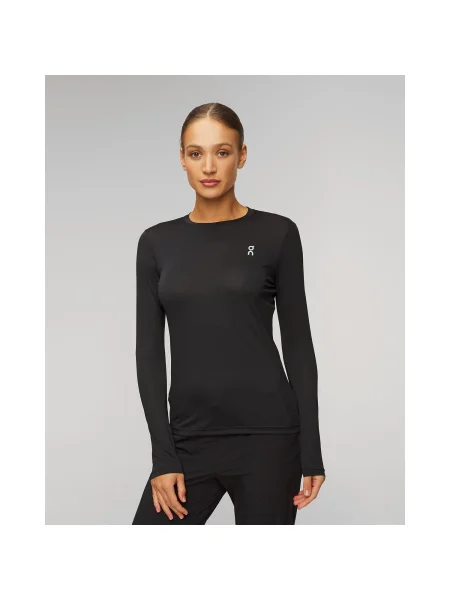 T-shirt On Core Long-Tee Black M czarny