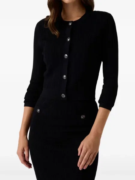 Cardigan Guess tricotate negru